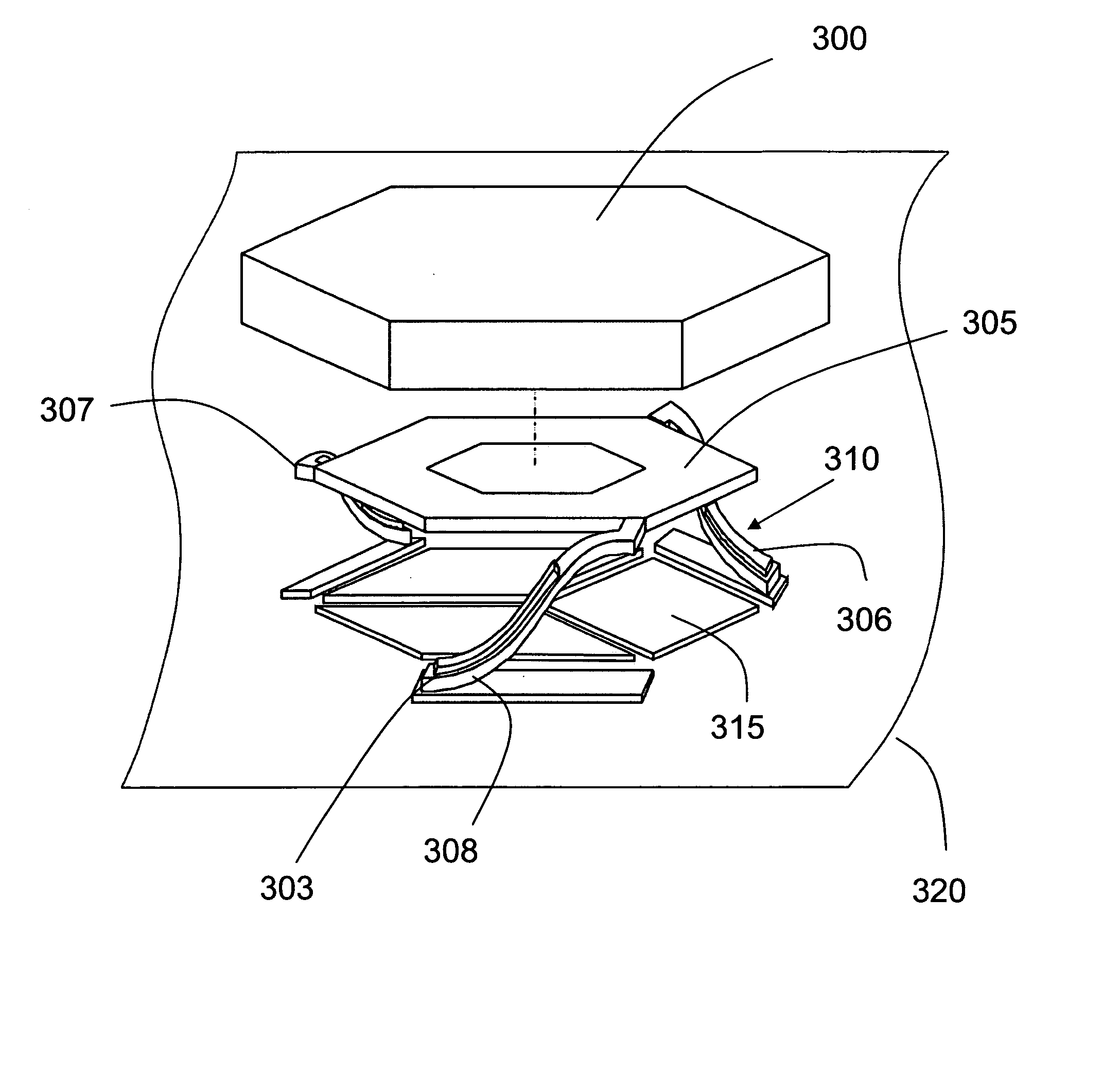 Actuator apparatus and method for improved deflection characteristics