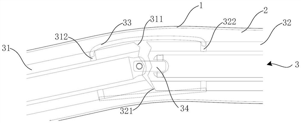 Fracture manipulation reduction training device, and preparation method and training method thereof