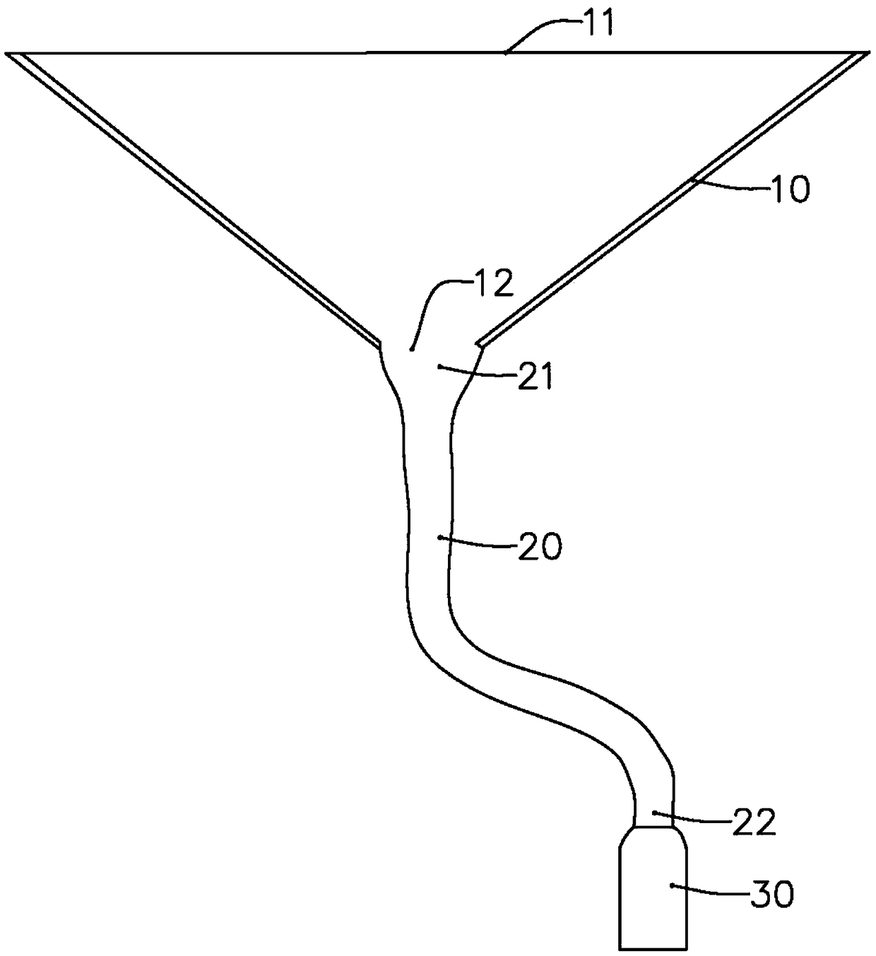 Urine sample detection device for laboratory department in hospital and work method of device