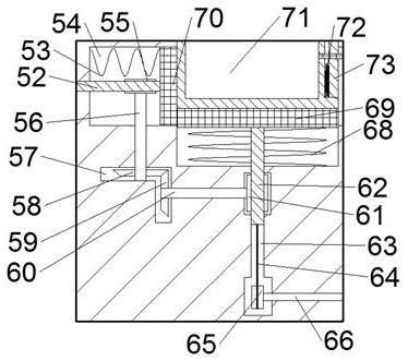 Filter screen block device for automatically cleaning impurities of waste water