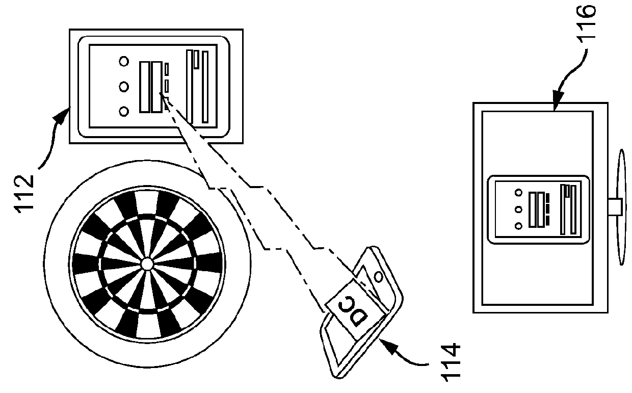 Dart scoring system