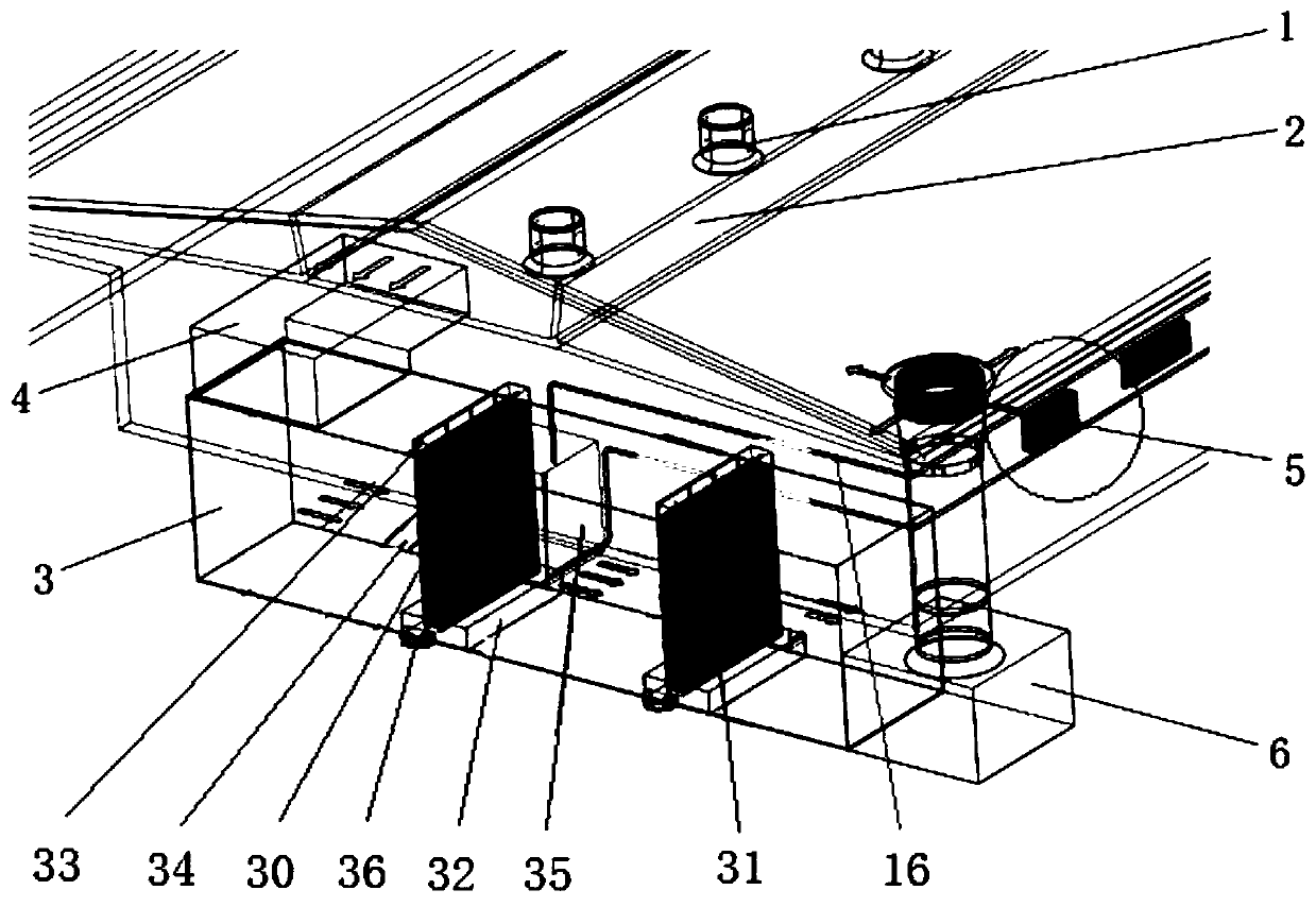 Ventilation system applicable to pig houses