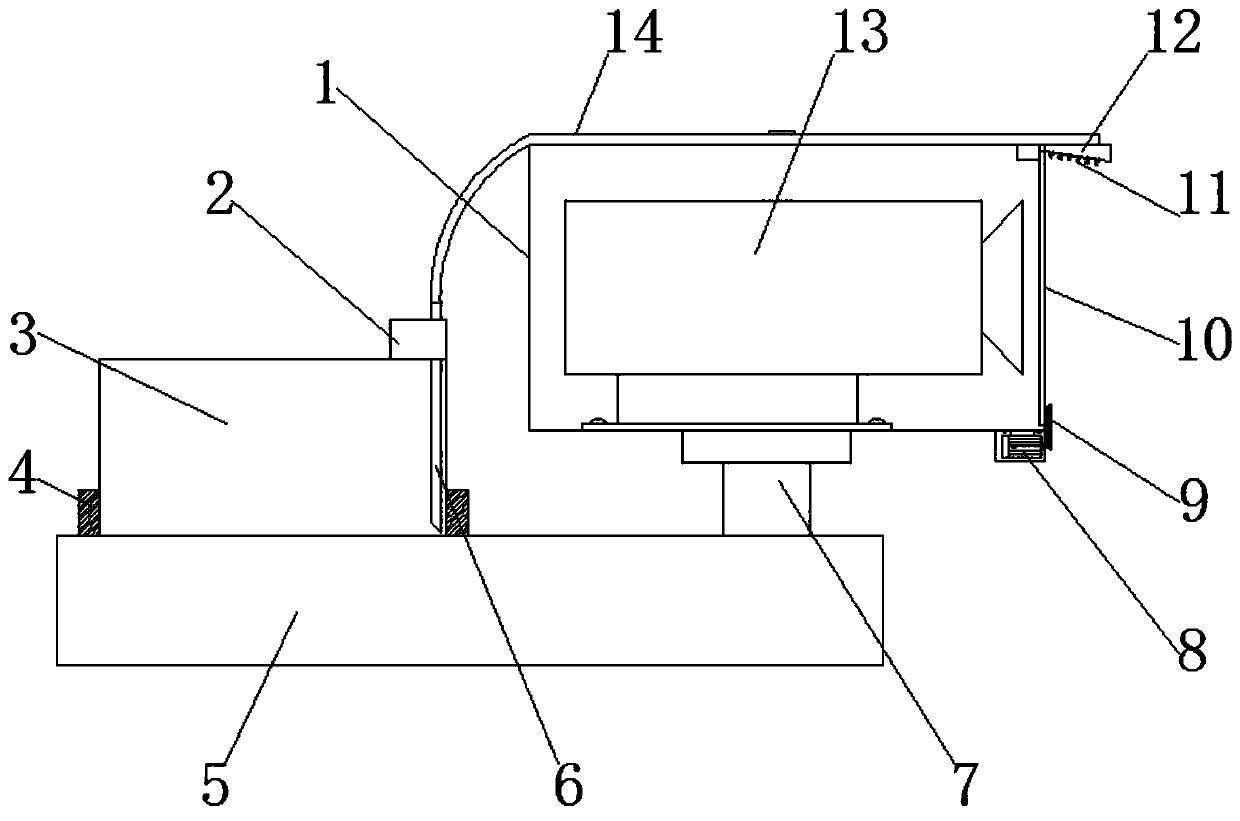 Informatization management device for construction projects