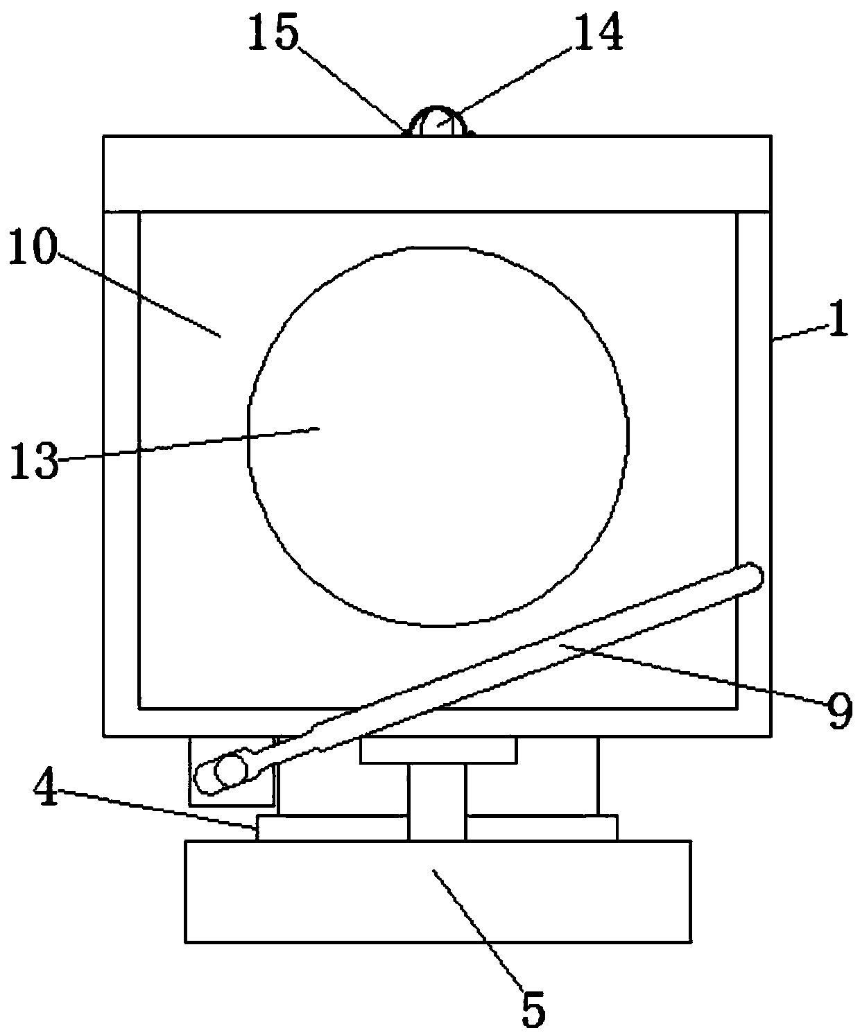 Informatization management device for construction projects