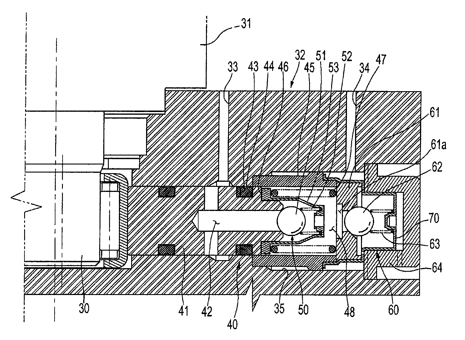 Pump of electronically controlled brake system