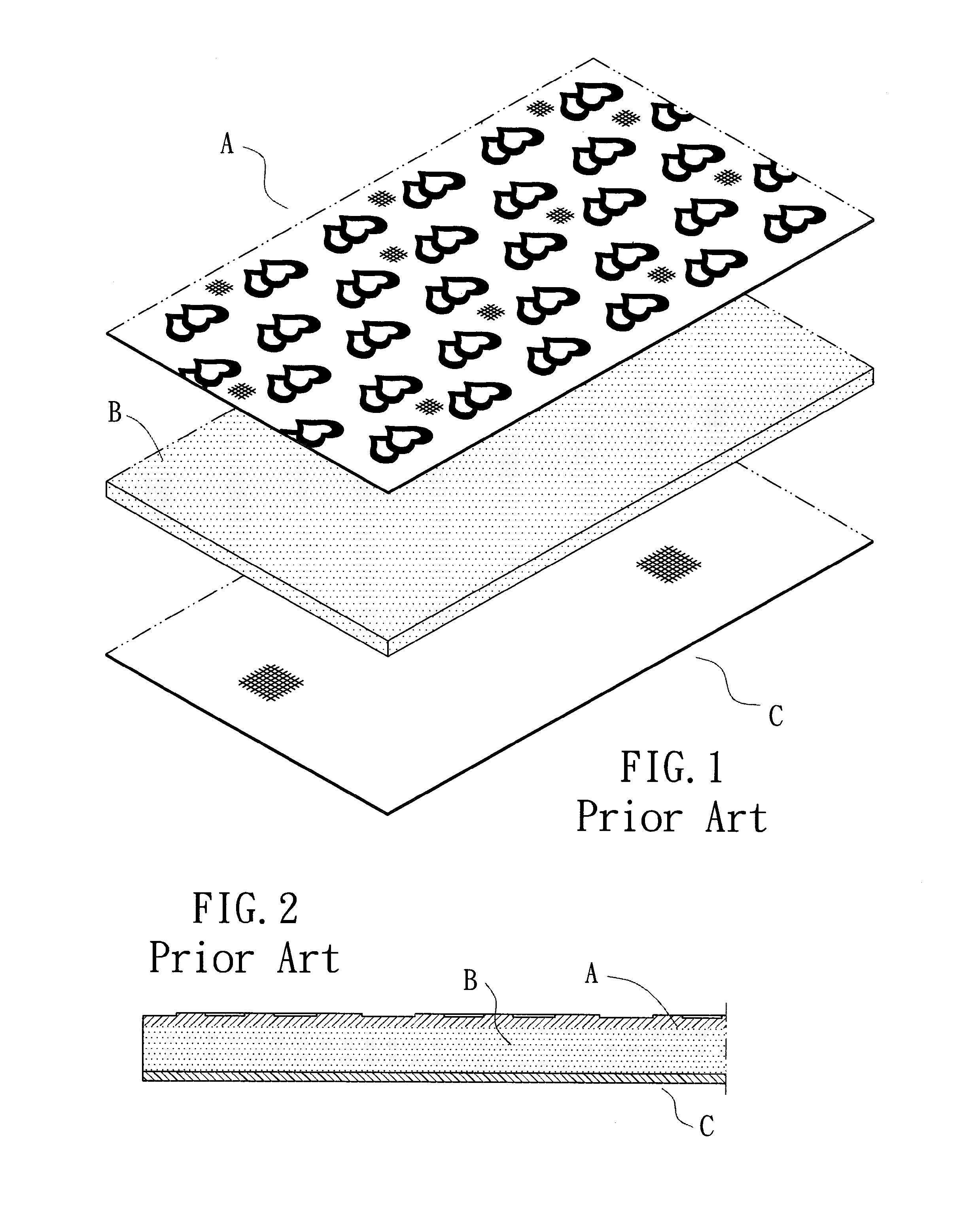 Textile having an integral underlying layer of hook and loop fabric