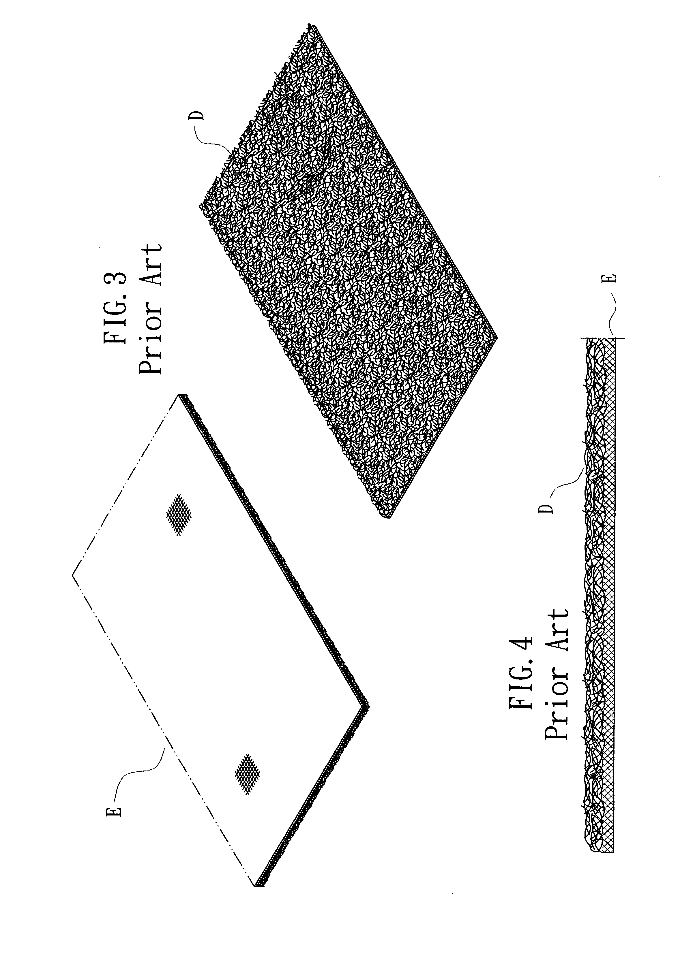 Textile having an integral underlying layer of hook and loop fabric