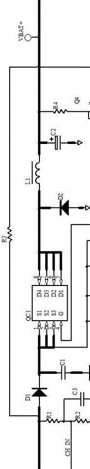 Multi-string lithium battery charging control circuit, its control method and universal charger