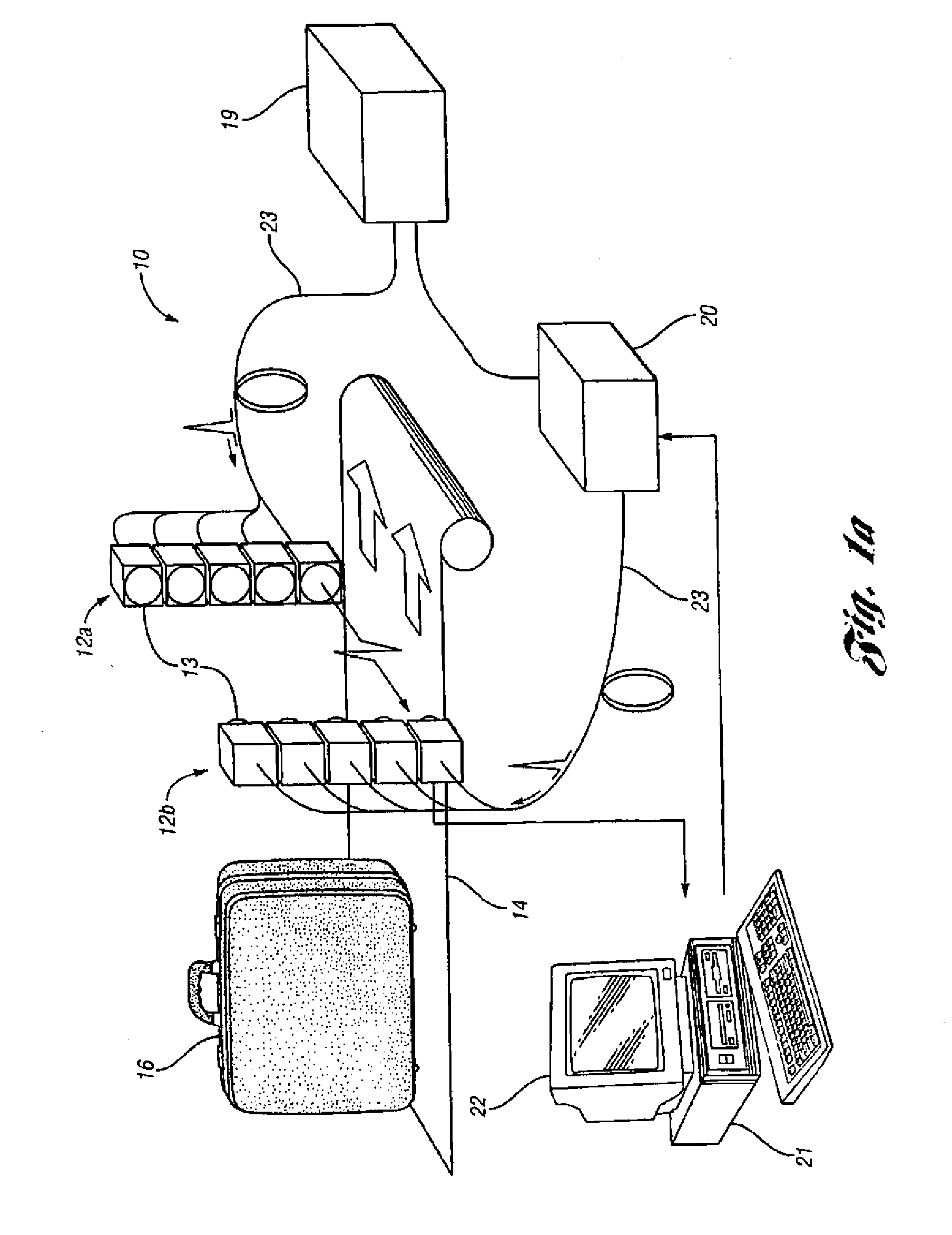 Terahertz imaging system for examining articles