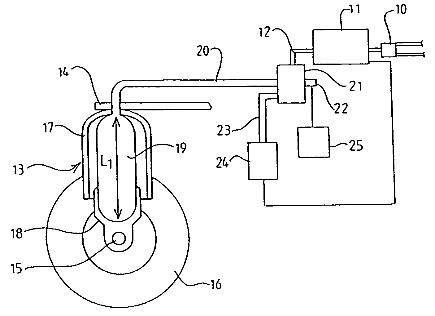 Safety arrangement for a motor vehicle