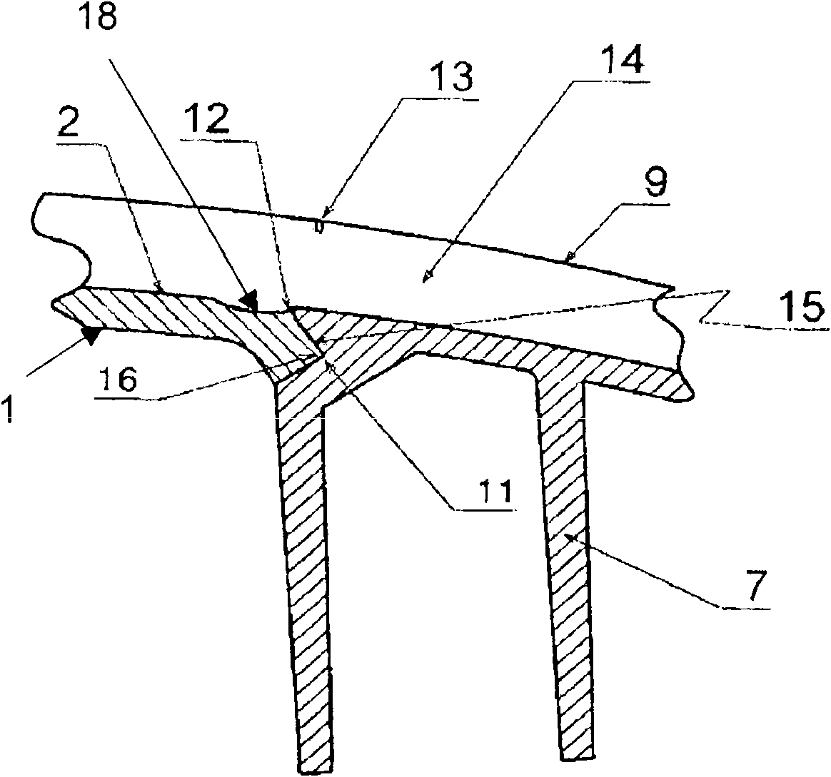 Interior panelling comprising a built-in airbag cover for a motor vehicle, and a method for producing same