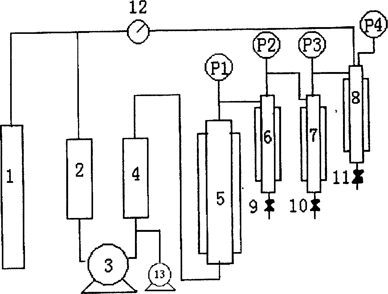 Supercritical carbon dioxide mugwort active substance extracting method