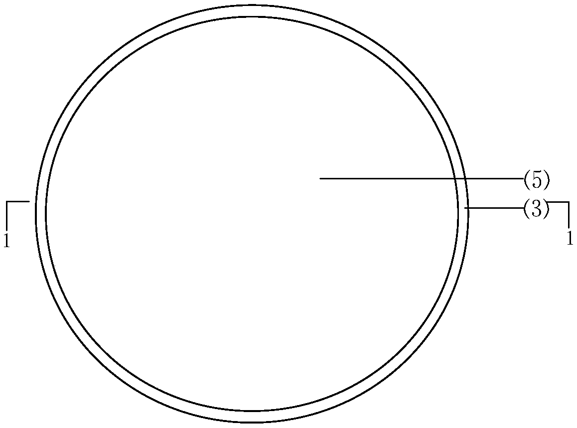 Three-dimensional vibration isolation structure for small nuclear reactor