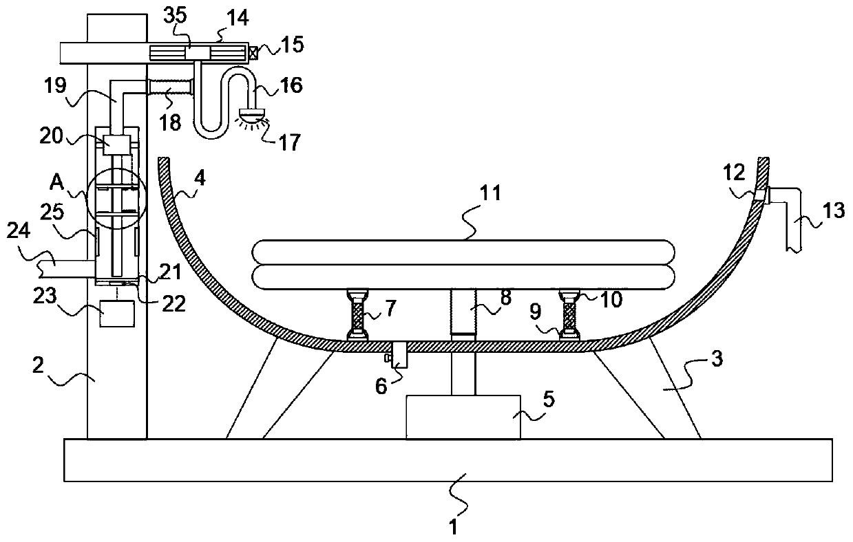 Pediatric nursing infant cleaning device