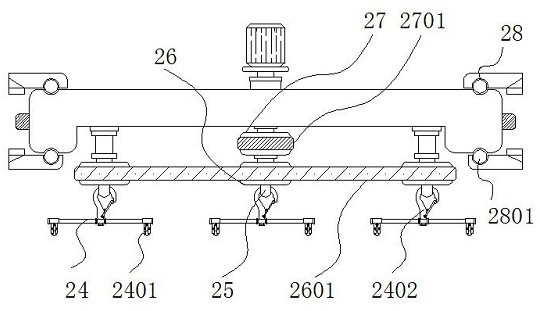 Regular disinfection and maintenance device for medical protective clothing