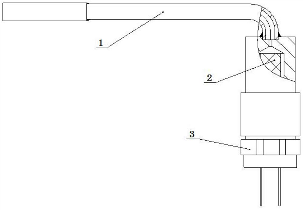 Gas generator for zinc-silver reserve battery and preparation method of gas generator