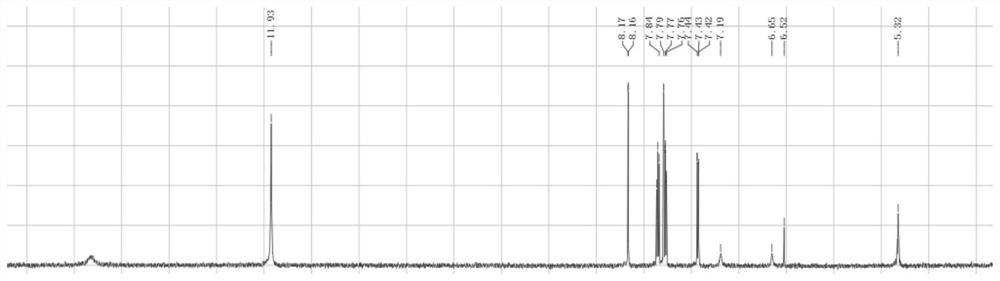 A kind of poss-rhein fluorescent probe for detecting magnesium ions and preparation method thereof