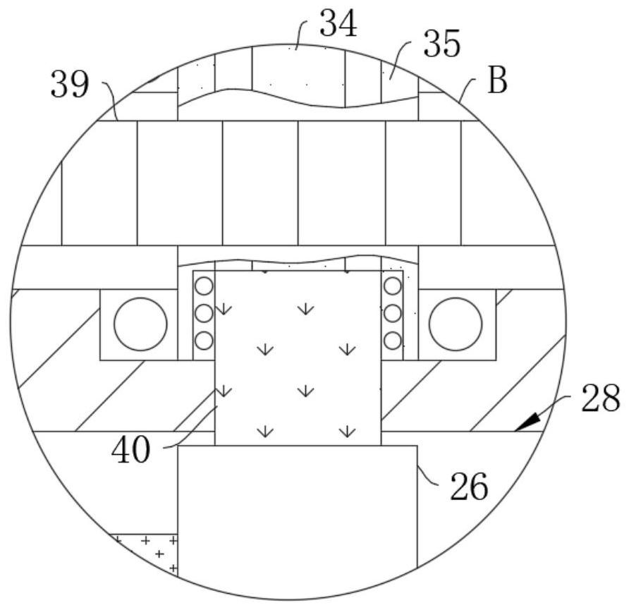 Negative-pressure adsorption type multi-water-injection-nozzle cleaning device for plastic products