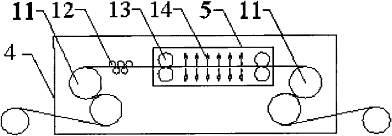 Cold metal plate strip cold continuous rolling production line and production method