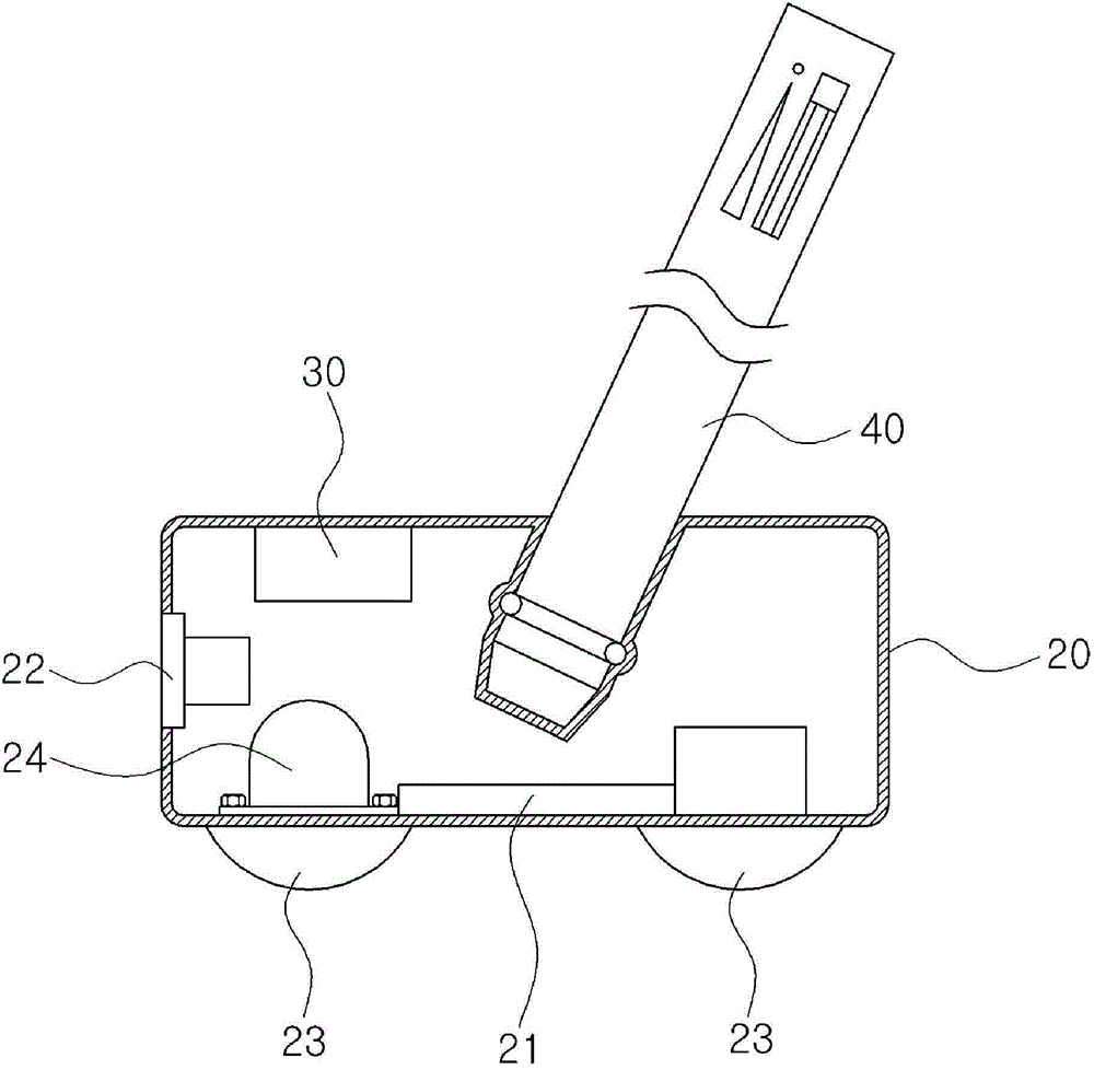 Road guidance system for visually impaired