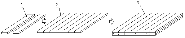 Manufacturing method for waterproof bamboo tea tray