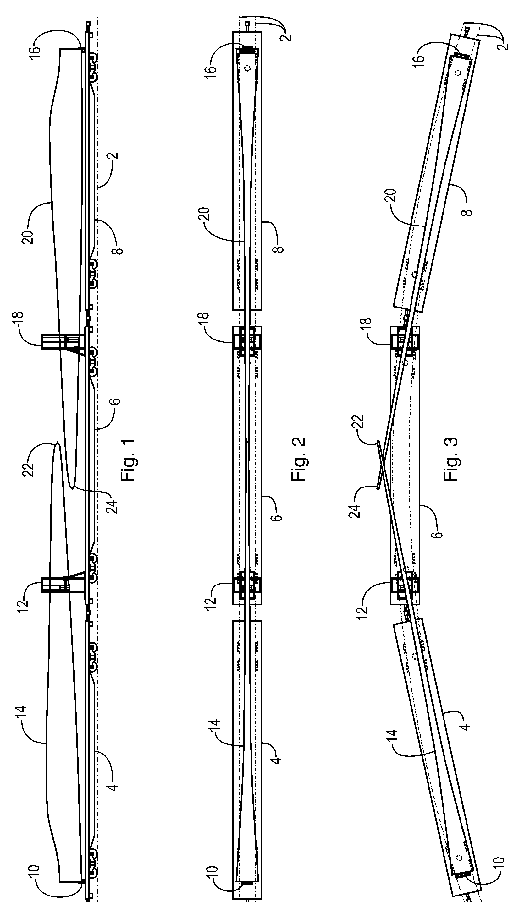 Wind turbine blade transportation system and method