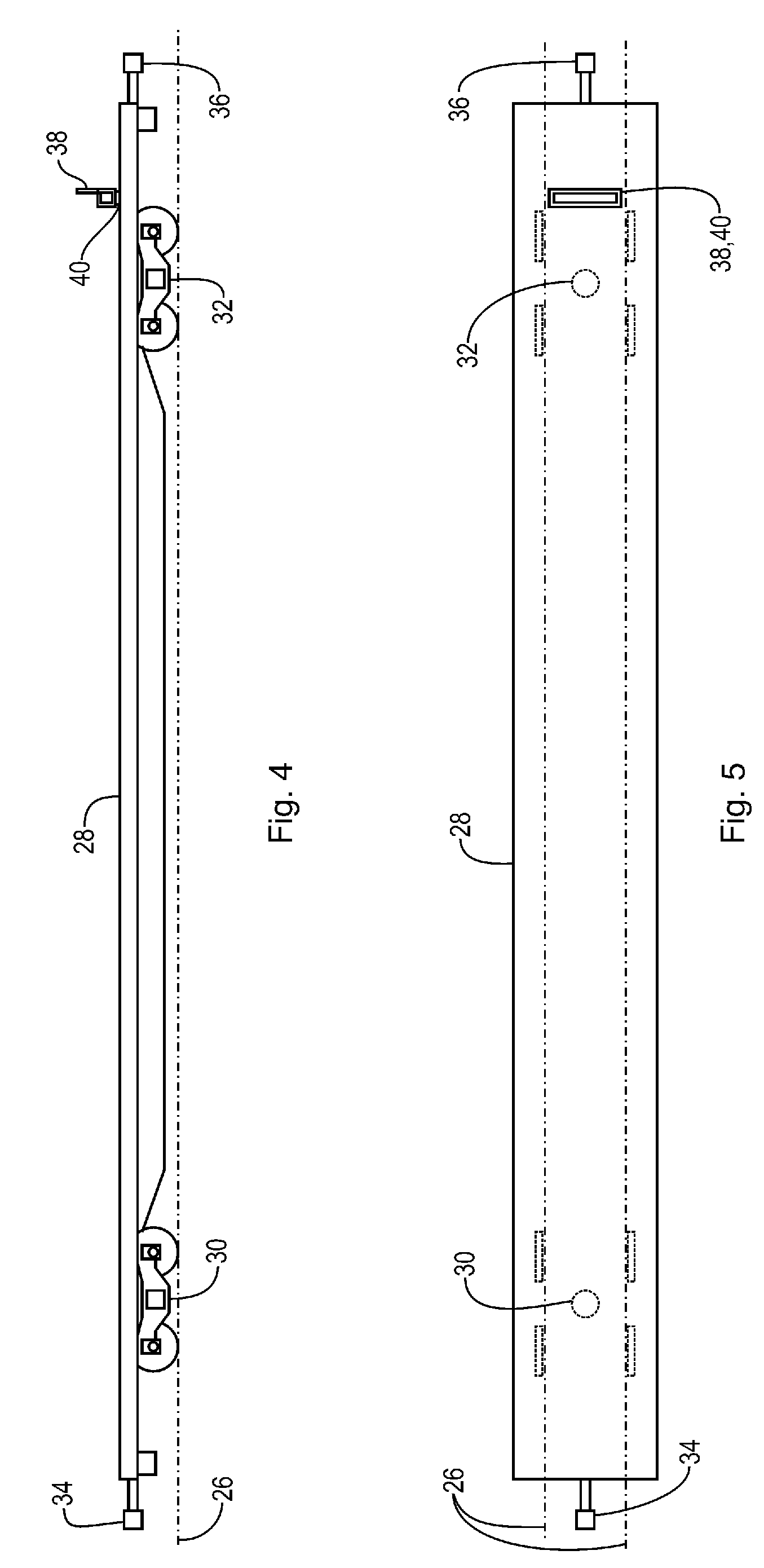 Wind turbine blade transportation system and method