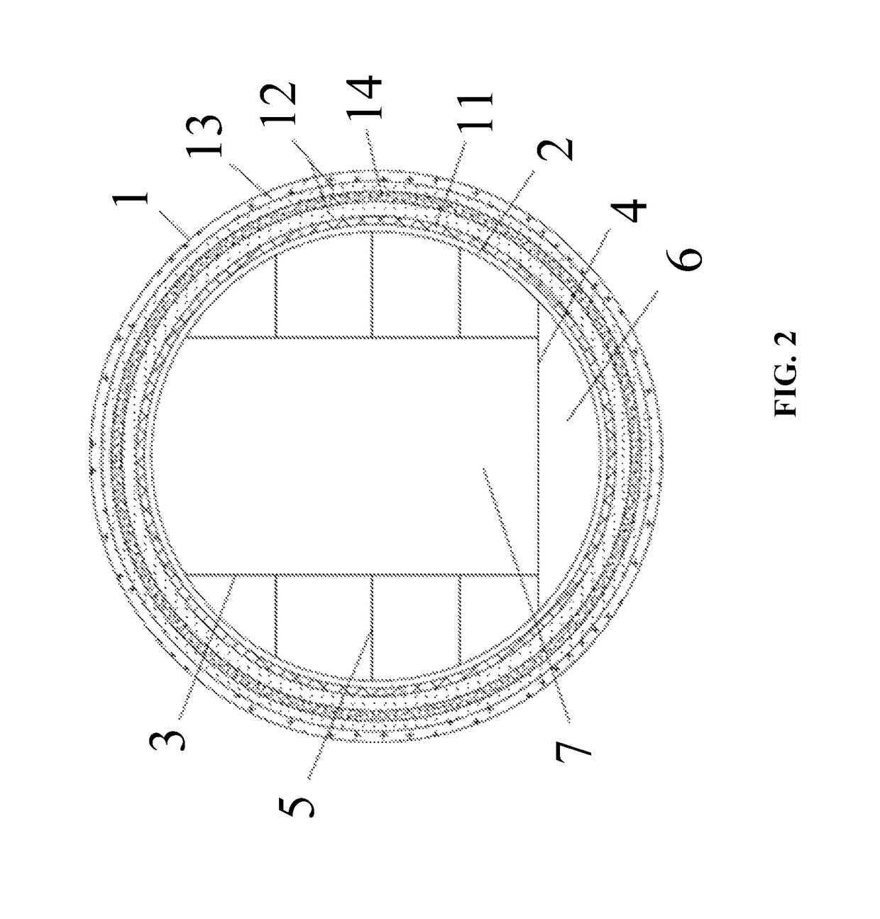 Prefabricated bamboo composite utility tunnel