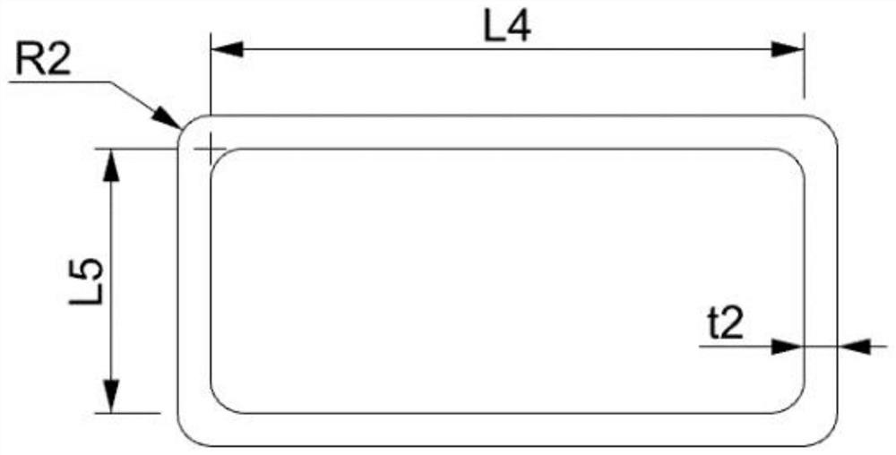 Combined structure with negative Poisson's ratio effect