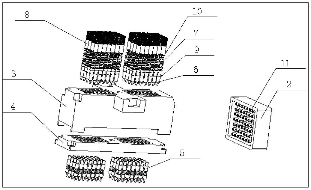 A production quality inspection system for electric locomotive connectors