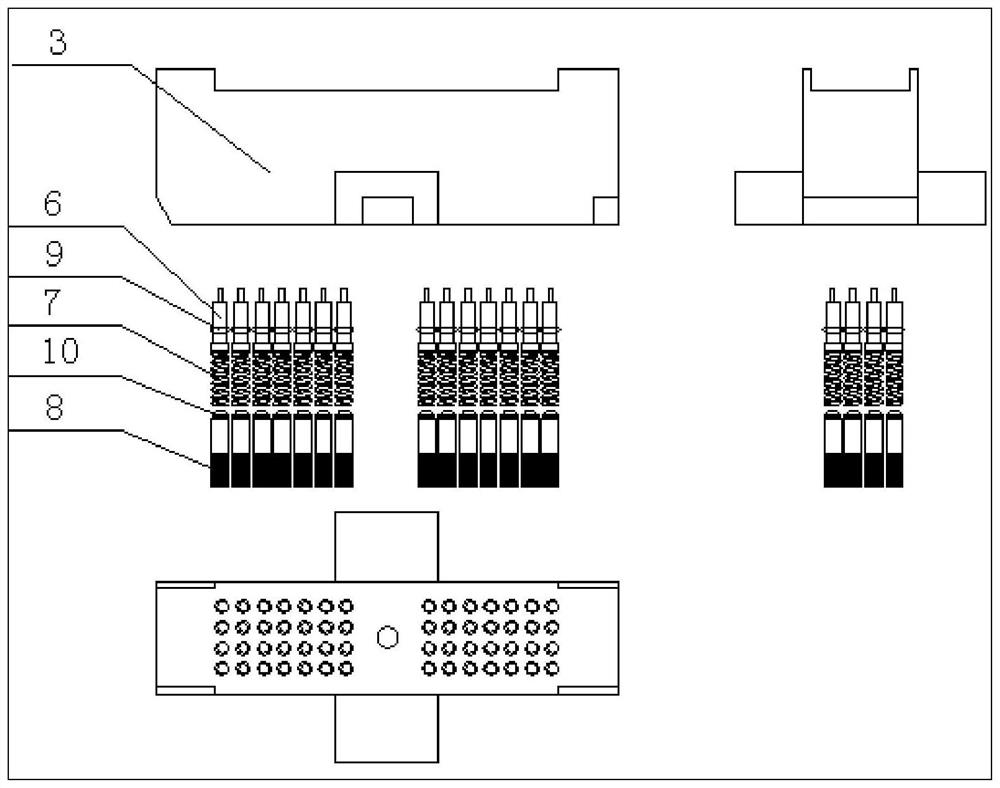 A production quality inspection system for electric locomotive connectors