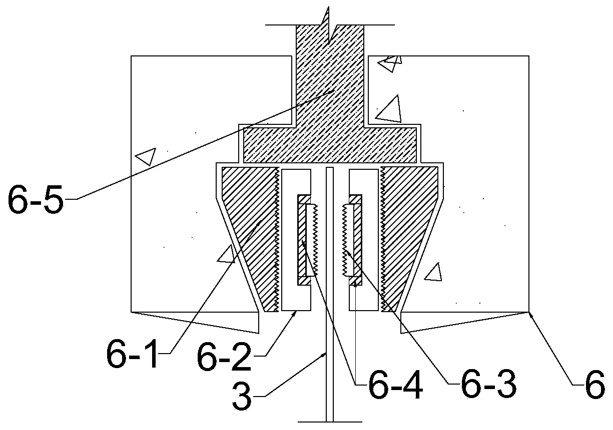 Determination method of cable steel wire corrosion fatigue damage law, application, device and fixture