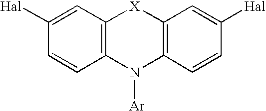 Tricyclic arylamine containing polymers and electronic devices therefrom