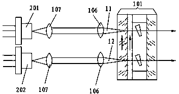 A Tunable Dual Frequency Laser