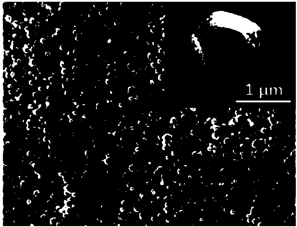 Preparation method of high-purity nano-structure ZnGa2O4 for deep ultraviolet extremely week light detection