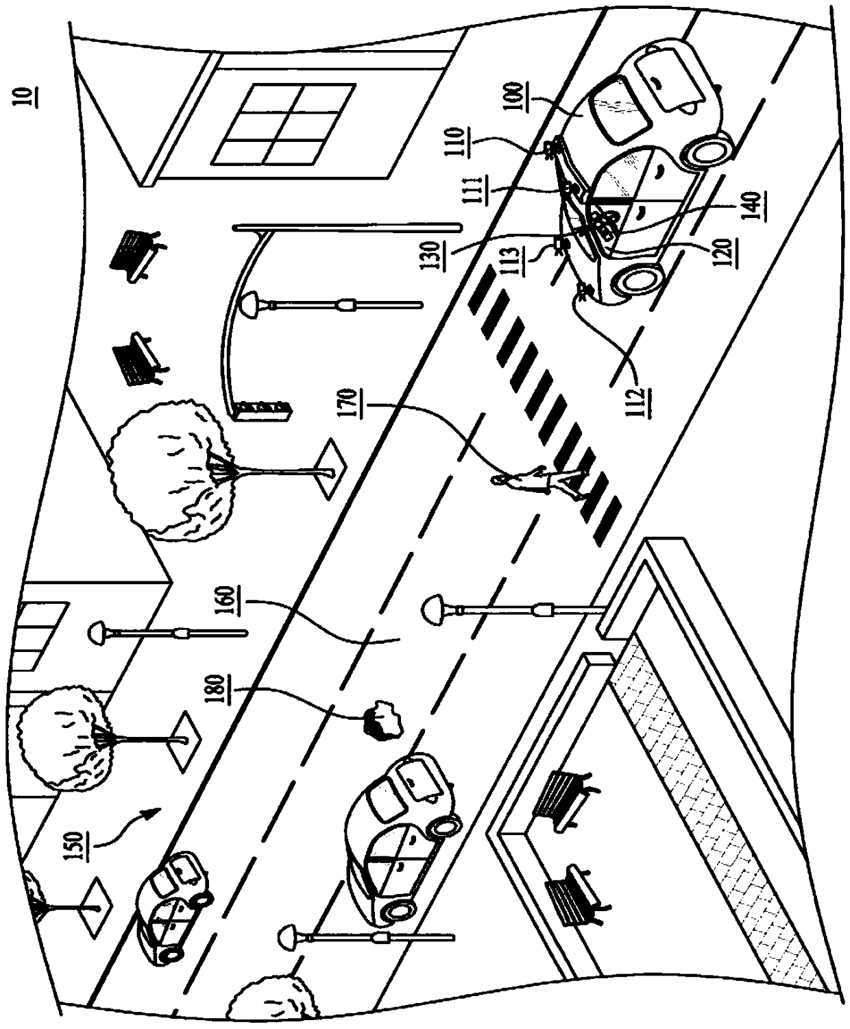 An autonomous vehicle with improved visual detection ability