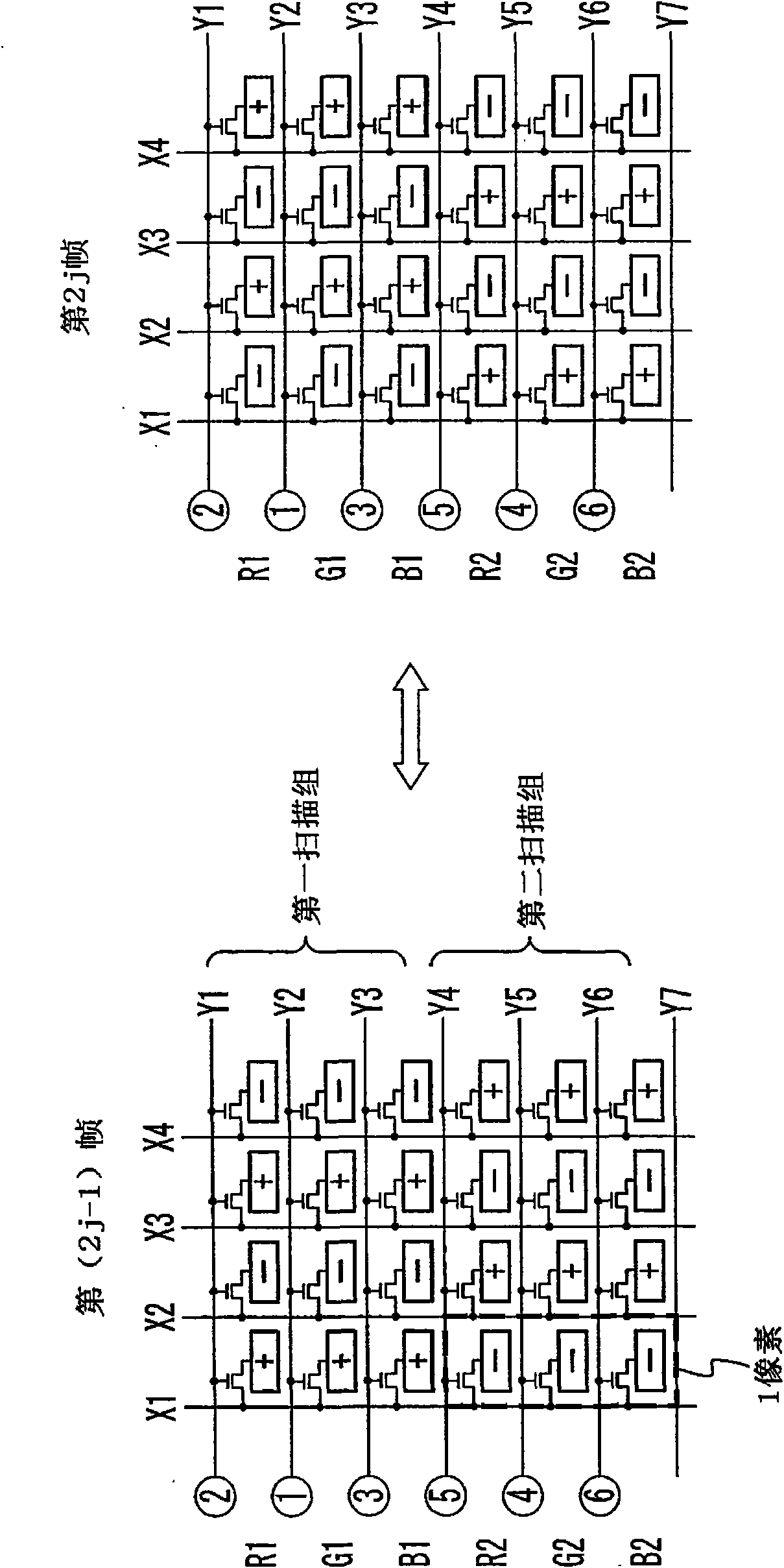 Display panel driving method and display apparatus