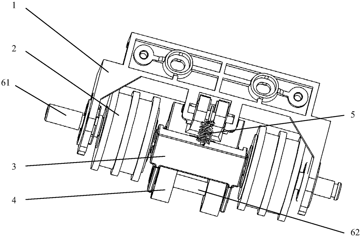 Automatic regulation money rubbing wheel mechanism and money counting machine