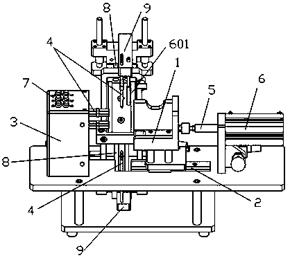 Switch capacitor contactor resistance wire detection fixture