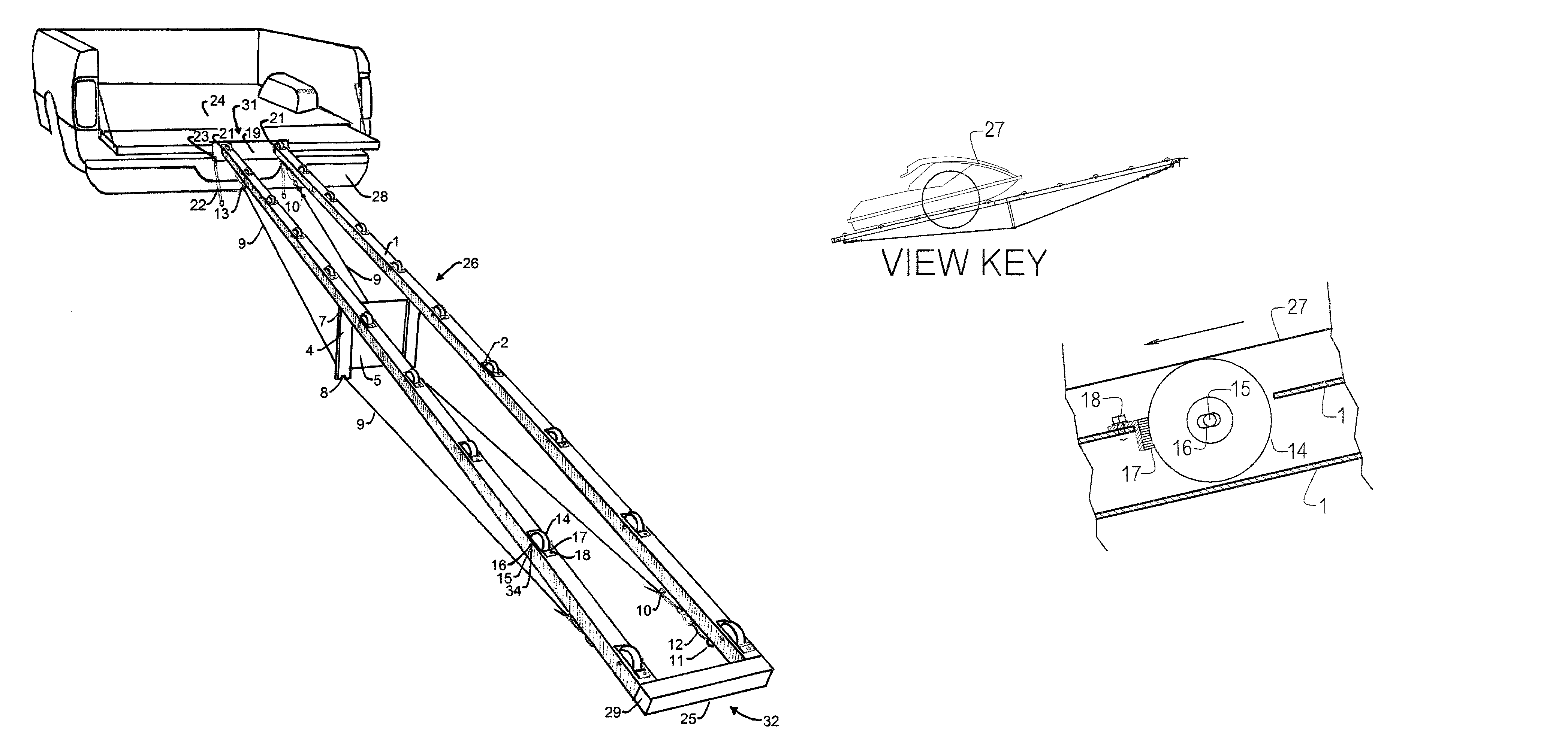 Portable and collapsible loading and unloading ramp