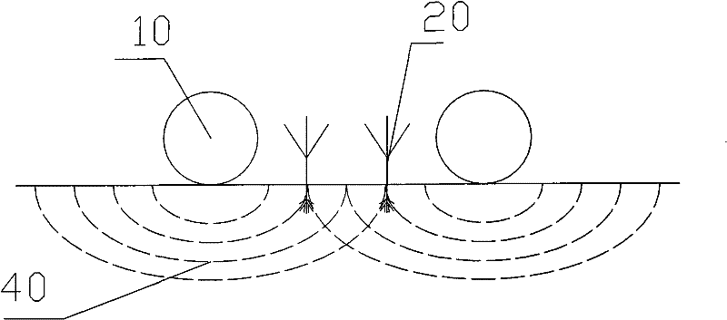 Method for utilizing mine coal gangues to control and fix sands