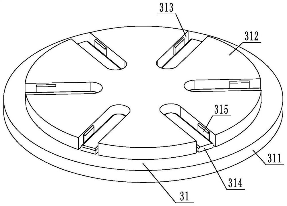 A special wiring rod for a large current generator