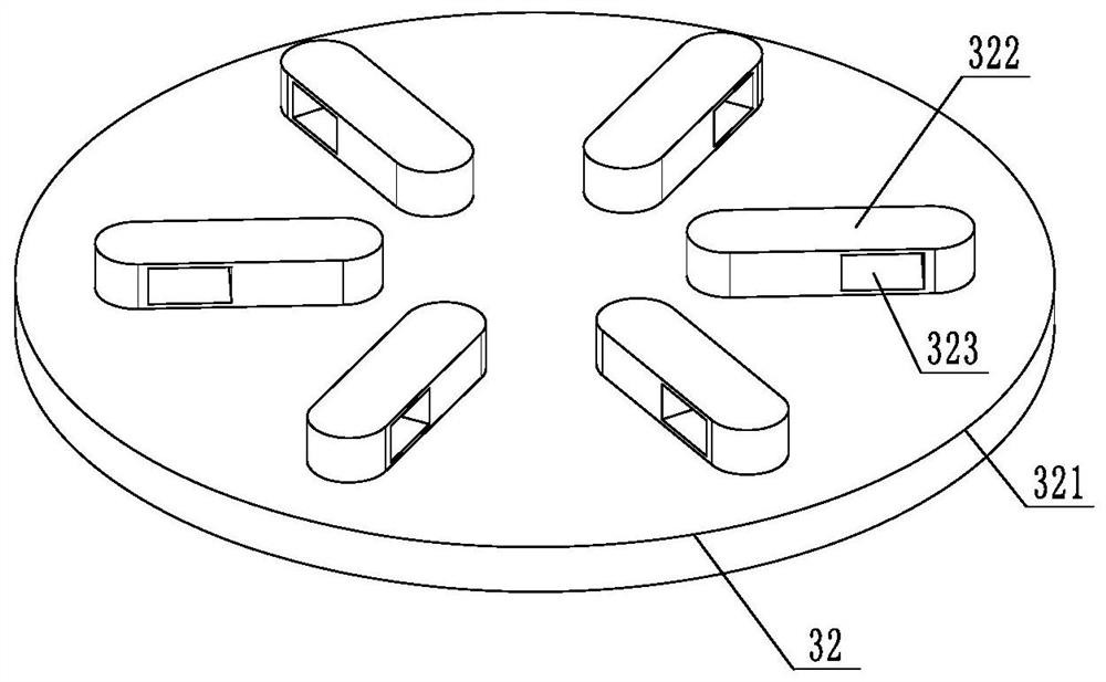 A special wiring rod for a large current generator