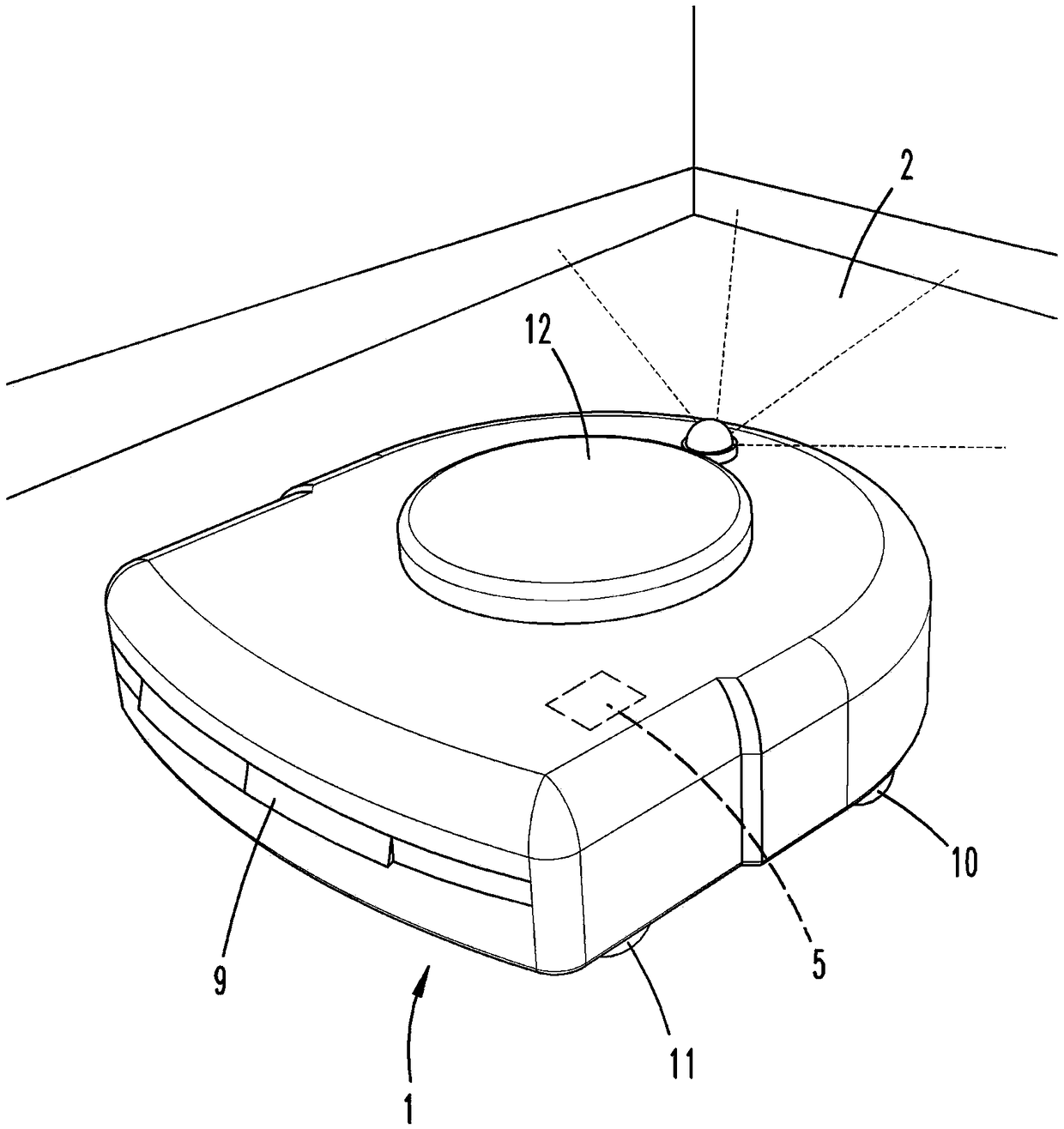 Method for operating an automatically moving floor treatment device