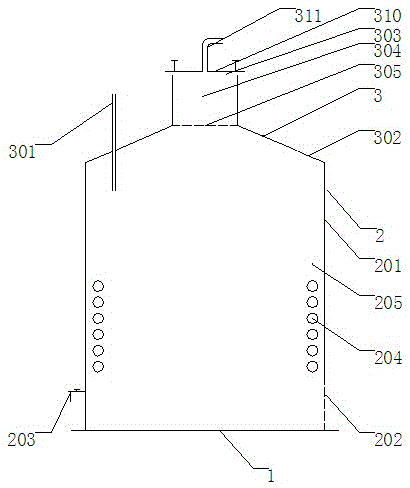 Full-fermentation non-crusting methane device