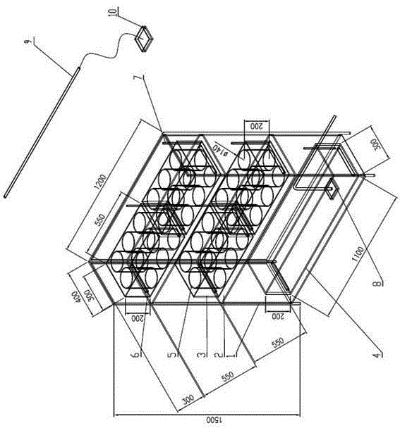 Rapid cultivation device and method of daphnia magna laboratory