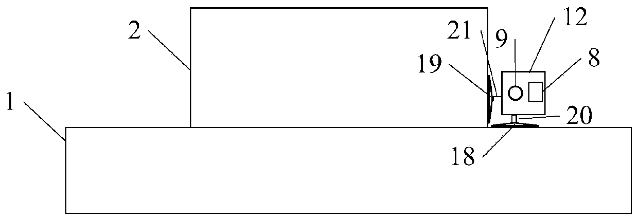 Excessive glue scraping equipment and glue scraping method for processing and pasting touch screen