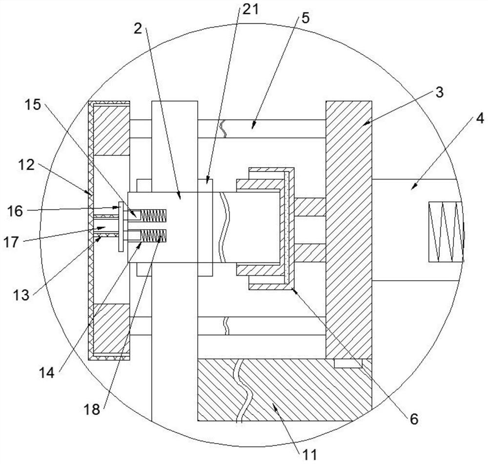 A car shock absorber bracket