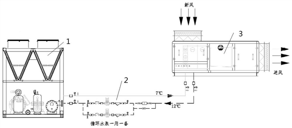 Mine cooling method based on outdoor temperature