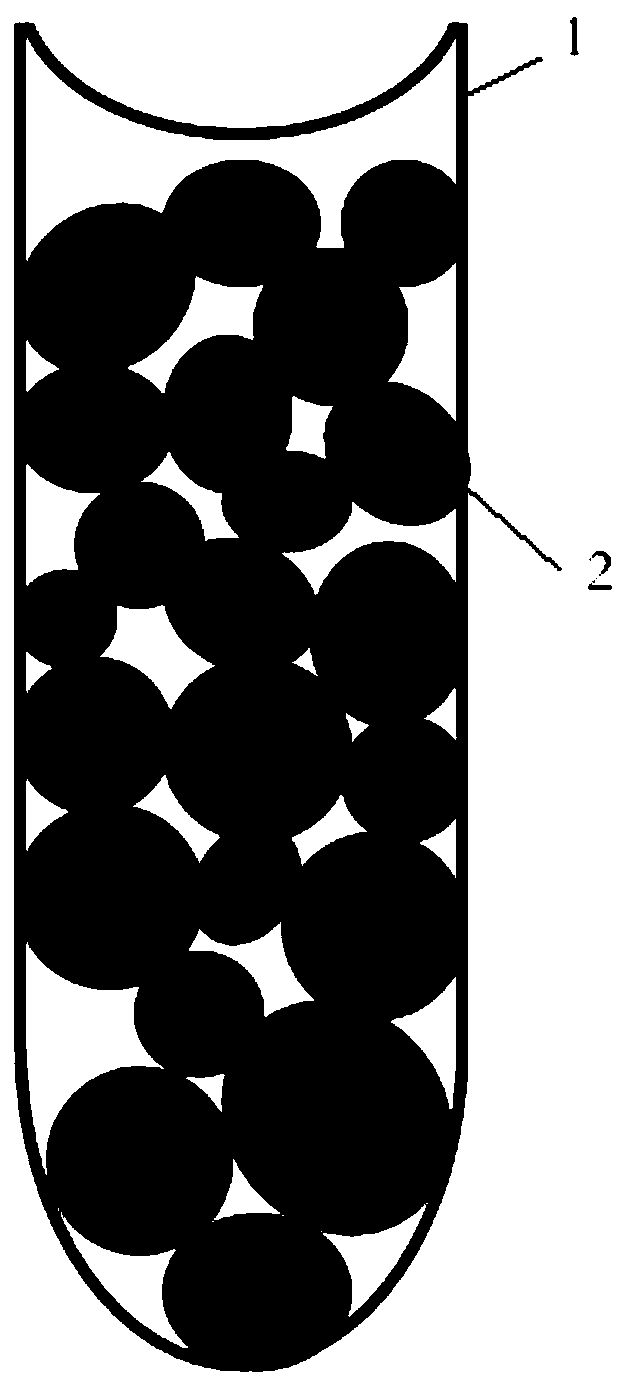 Method for measuring oil-water distribution by using DP-MRI